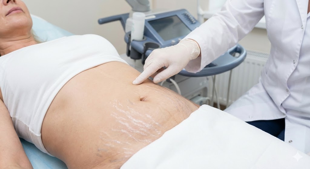 難纏的白色妊娠紋