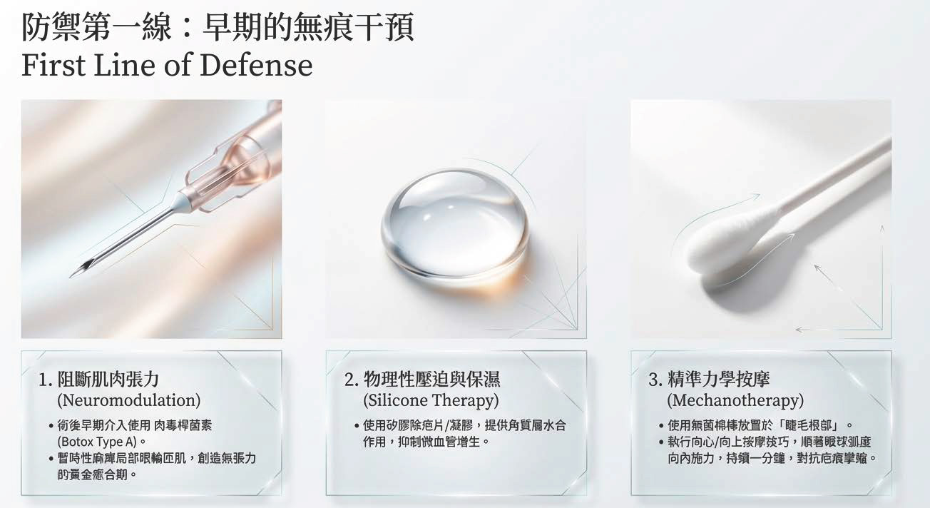 早期疤痕干預防禦