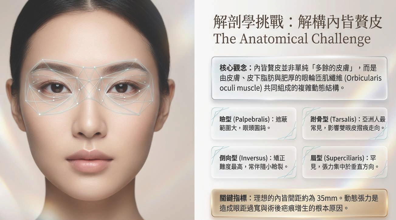 內眥贅皮解剖學分類