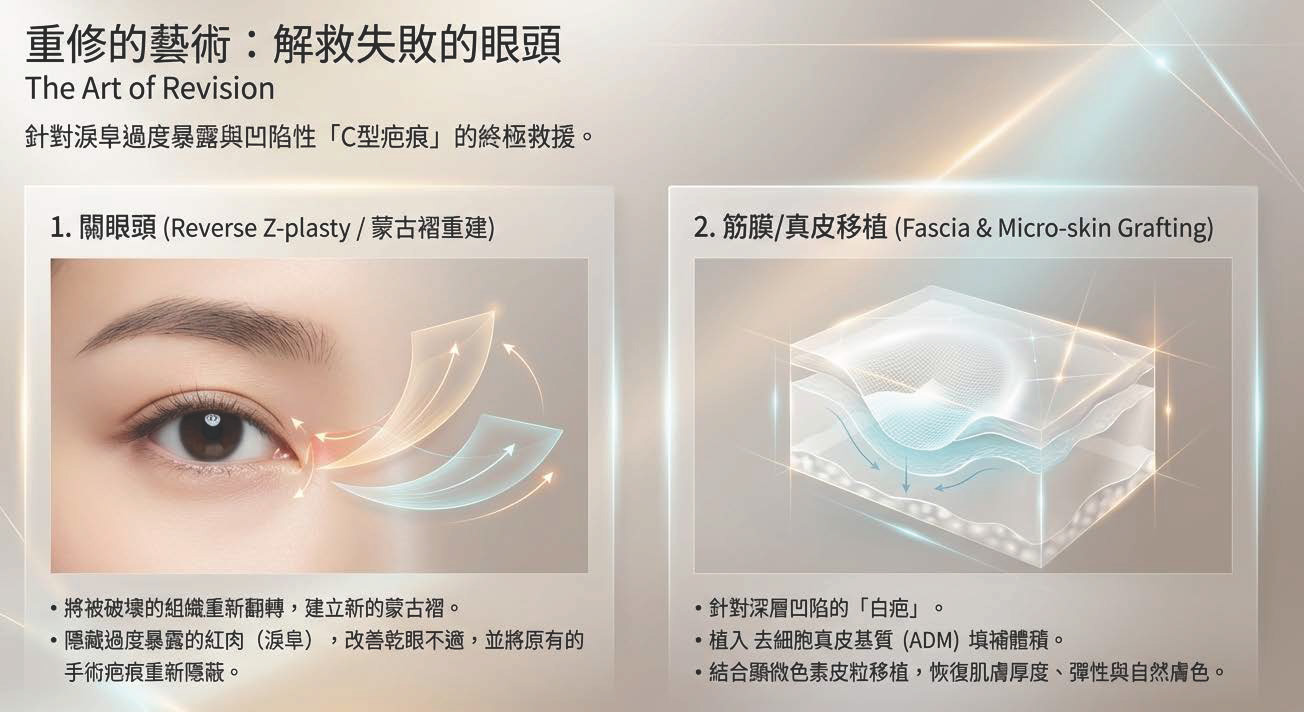眼頭重修技術
